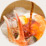 三陸直送の新鮮な魚介類を使用した「海鮮丼」